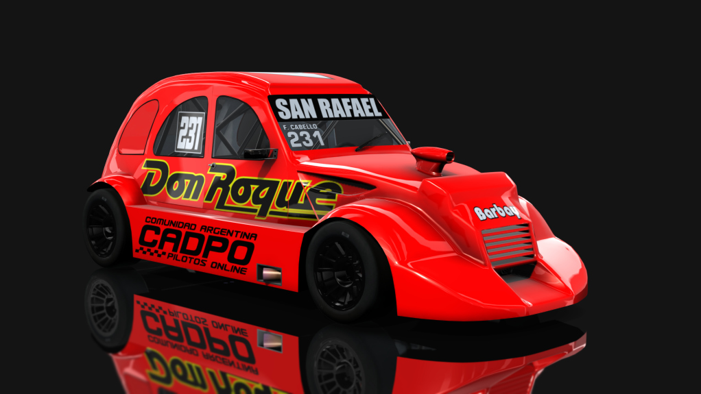 Formula 3CV 1.4  - Interliga, skin Federico Cabello