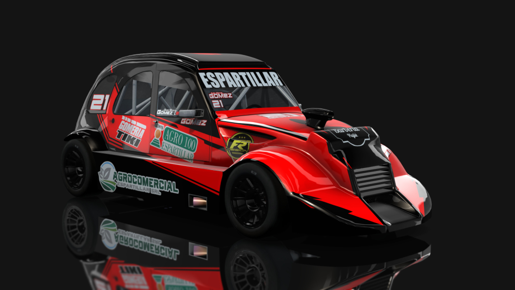Formula 3CV 1.4  - Interliga, skin Gomez