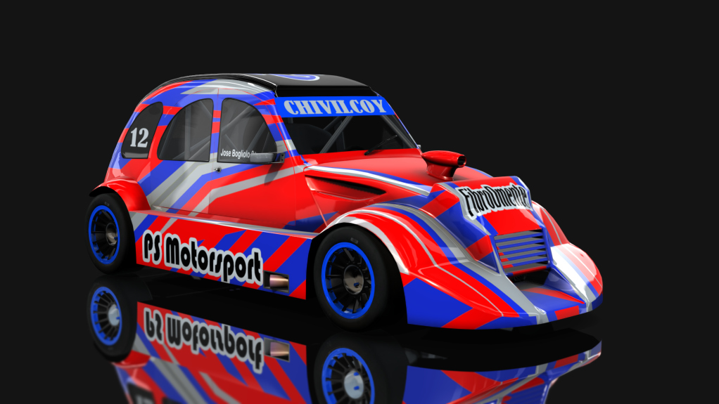 Formula 3CV 1.4  - Interliga, skin Jose Bogliolo
