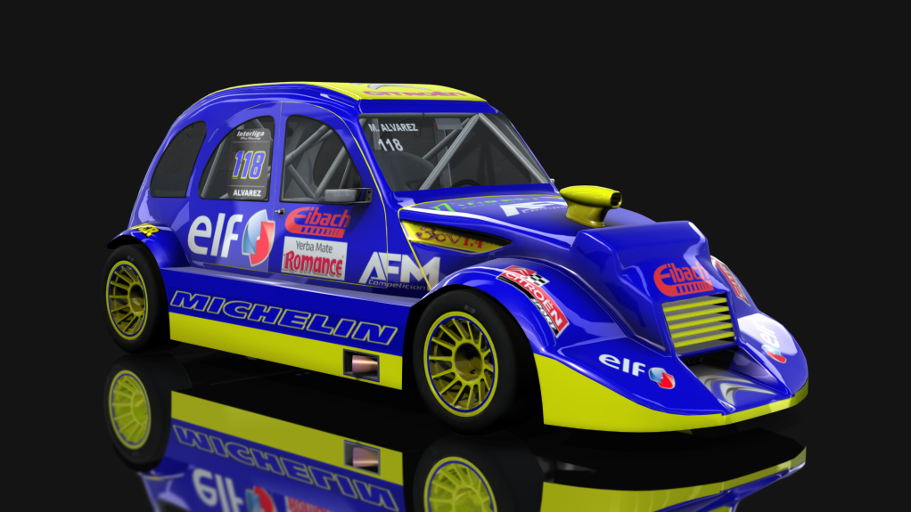 Formula 3CV 1.4  - Interliga, skin Marcelo Alvarez
