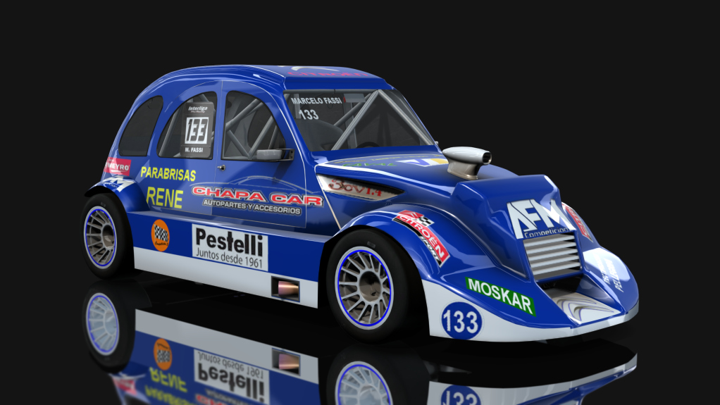 Formula 3CV 1.4  - Interliga, skin Marcelo Fassi