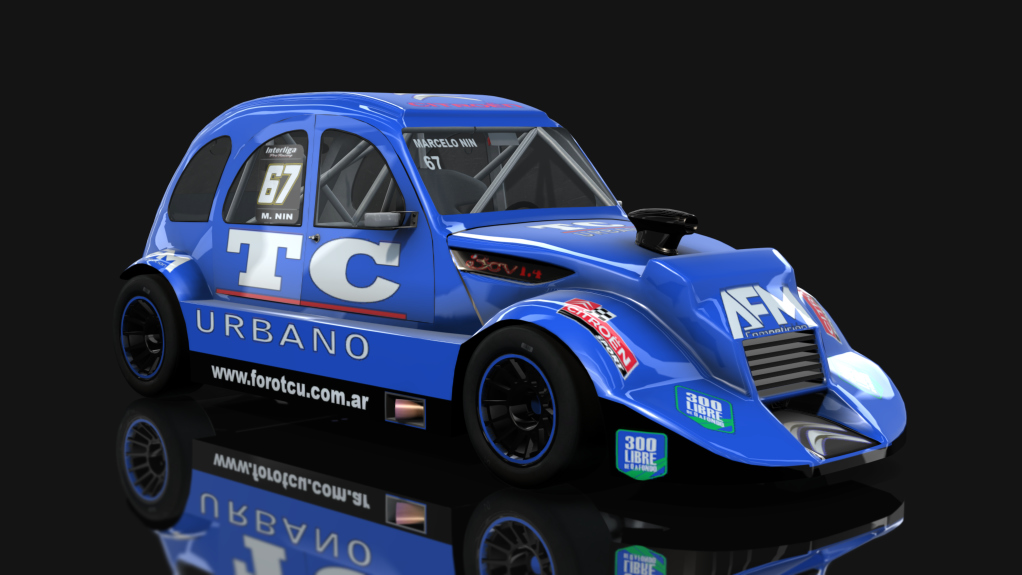 Formula 3CV 1.4  - Interliga, skin Marcelo Nin