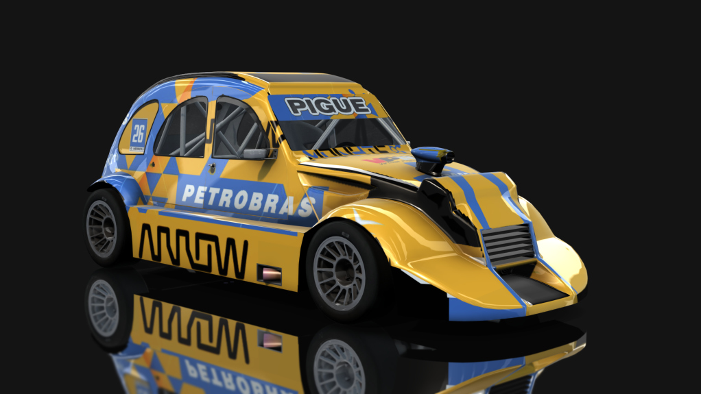 Formula 3CV 1.4  - Interliga, skin Osmar Herrera