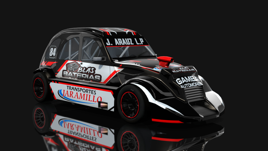 Formula 3CV 1.4  - Interliga, skin RAMIRO BLANCO