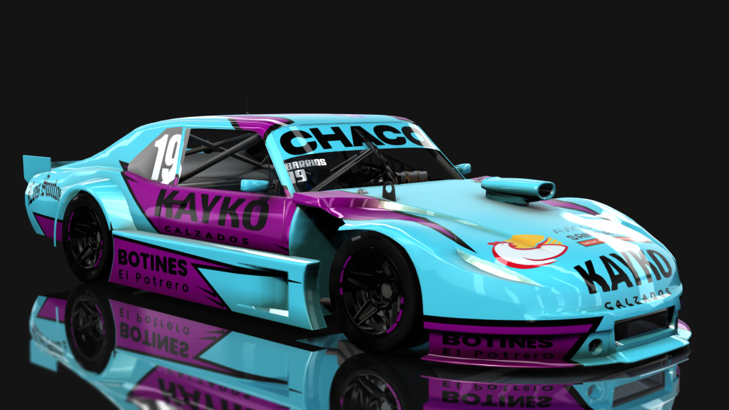 Turismo Cuyano 4000 - Chevrolet Chevy - Alifraco 2012, skin Barrios