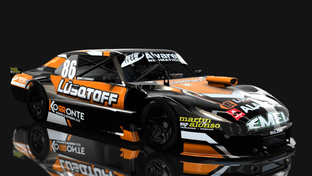 Turismo Cuyano 4000 - Chevrolet Chevy - Alifraco 2012, skin Emi chano #2
