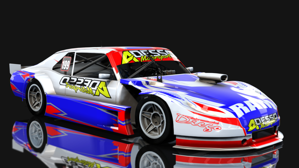 Turismo Cuyano 4000 - Chevrolet Chevy - Alifraco 2012, skin Francisco Adesso