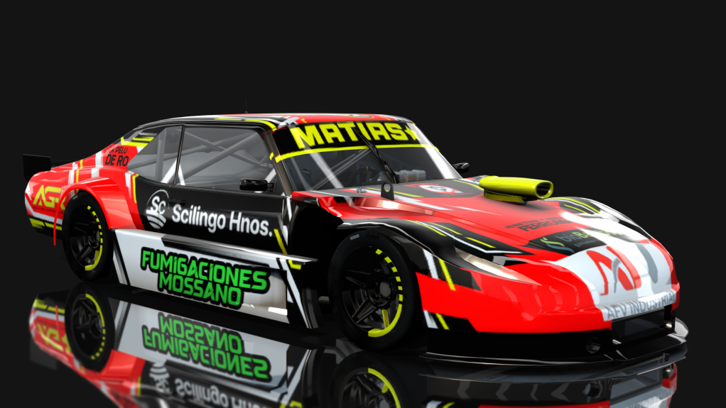 Turismo Cuyano 4000 - Chevrolet Chevy - Alifraco 2012, skin Tomas Mossano