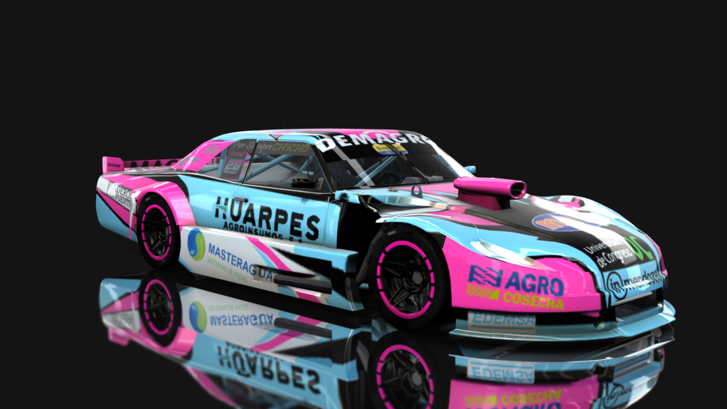 Turismo Cuyano 4000 - Dodge GTX - Alifraco 2012, skin #26 Luisito Maggini