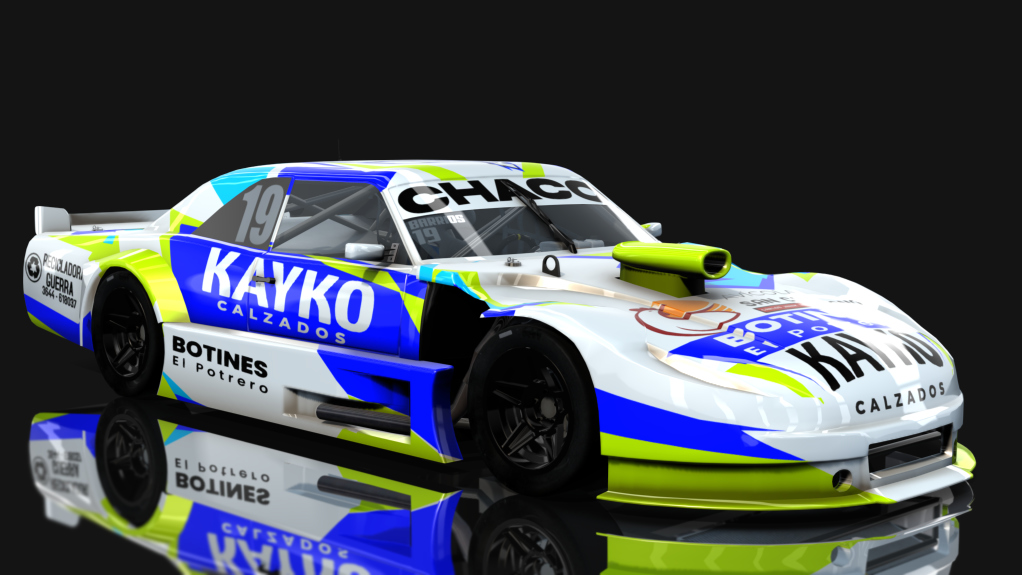 Turismo Cuyano 4000 - Dodge GTX - Alifraco 2012, skin BARRIOS