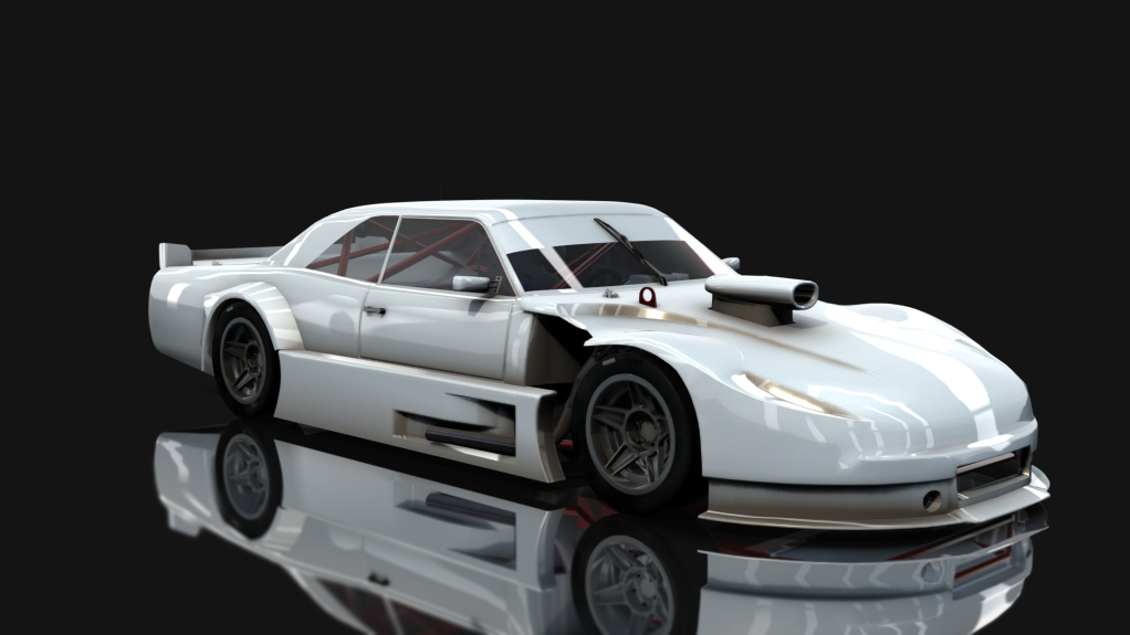Turismo Cuyano 4000 - Dodge GTX - Alifraco 2012, skin Blanco