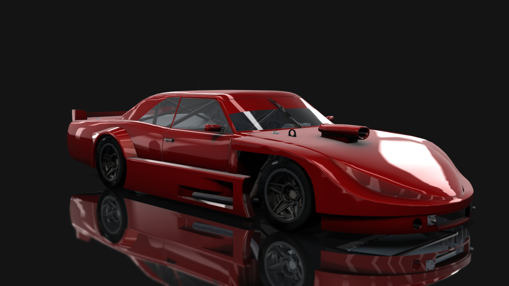 Turismo Cuyano 4000 - Dodge GTX - Cuervo, skin Azul