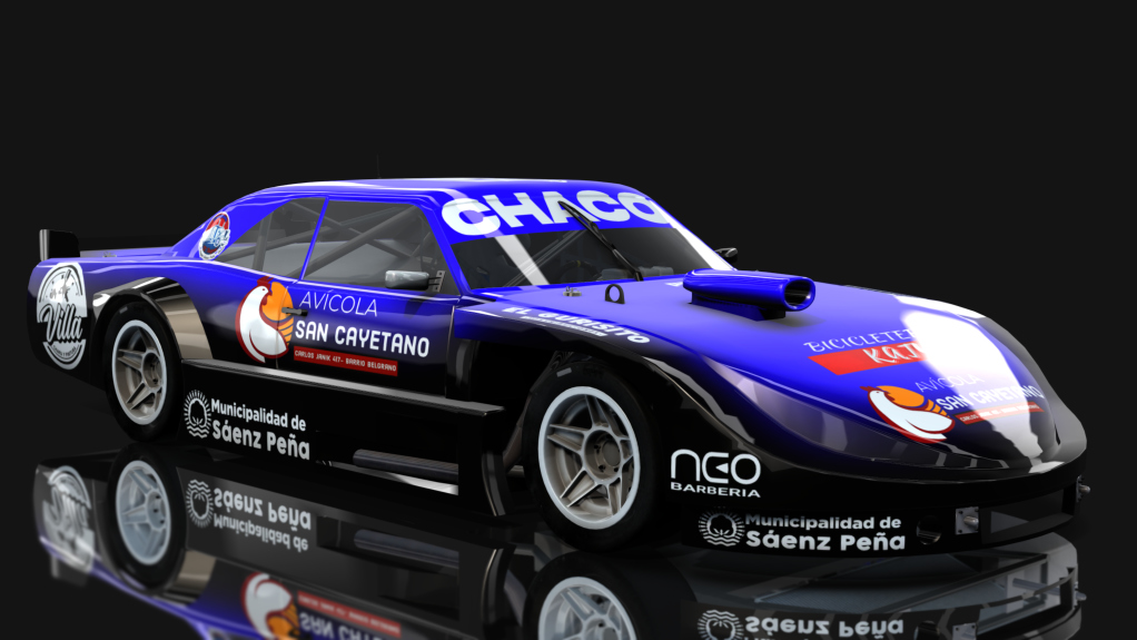 Turismo Cuyano 4000 - Dodge GTX - Cuervo, skin Octavio Aguado