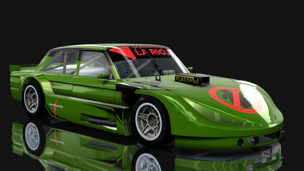 Turismo Cuyano 4000 - Ford Falcon - Alifraco 2012, skin Agustin Terzaghi #23