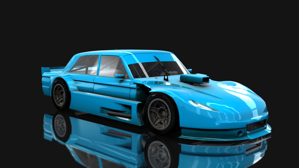 Turismo Cuyano 4000 - Ford Falcon - Alifraco 2012, skin Azul