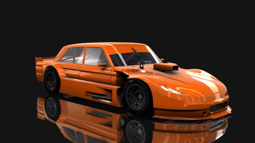 Turismo Cuyano 4000 - Ford Falcon - Alifraco 2012, skin Blanco