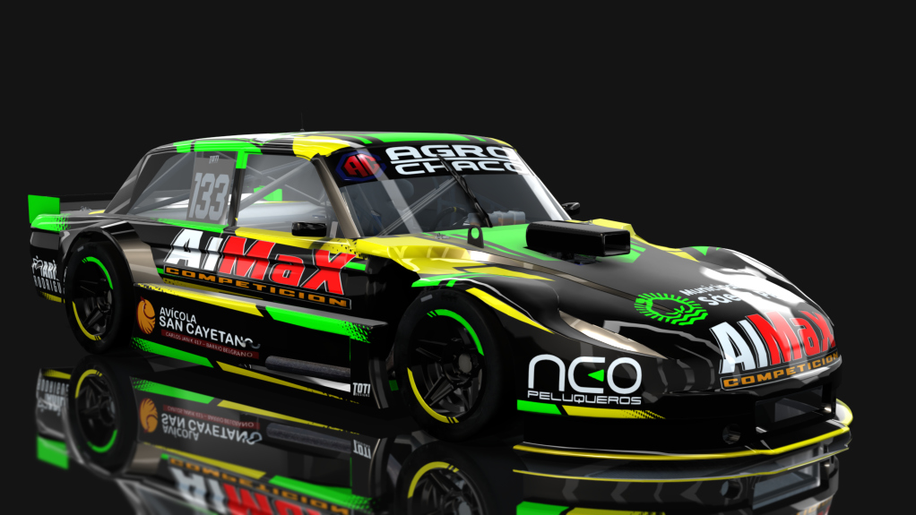 Turismo Cuyano 4000 - Ford Falcon - Alifraco 2012, skin aguado