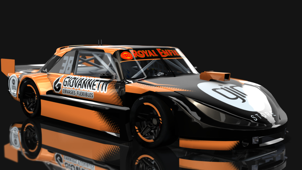 Turismo Cuyano 4000 - Renault Torino - Cuervo, skin giovanetti