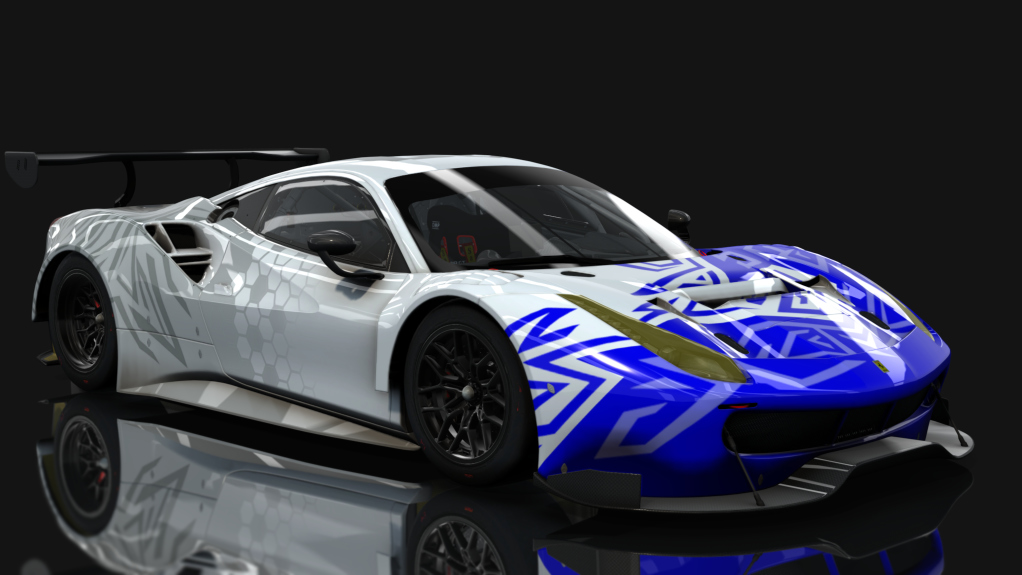 Ferrari 488 GT3, skin Villanueva