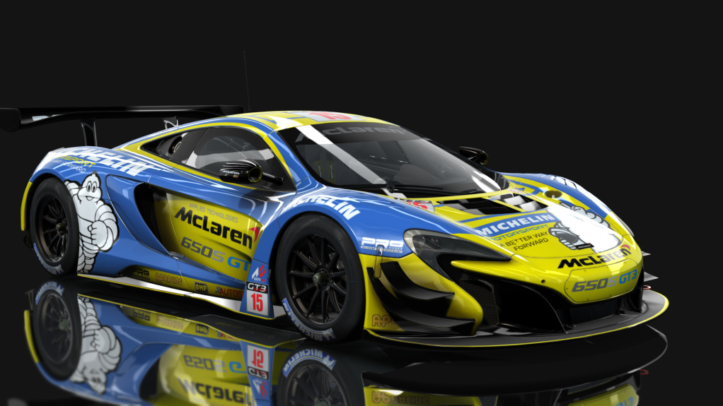 McLaren 650S GT3, skin Michelin_64