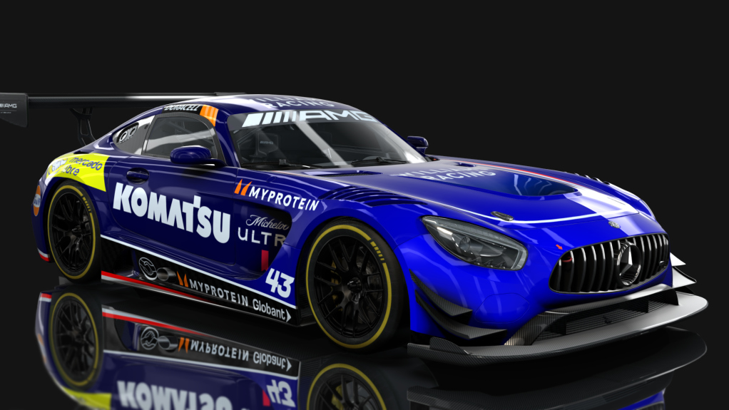 Mercedes-Benz AMG GT3, skin emi chano