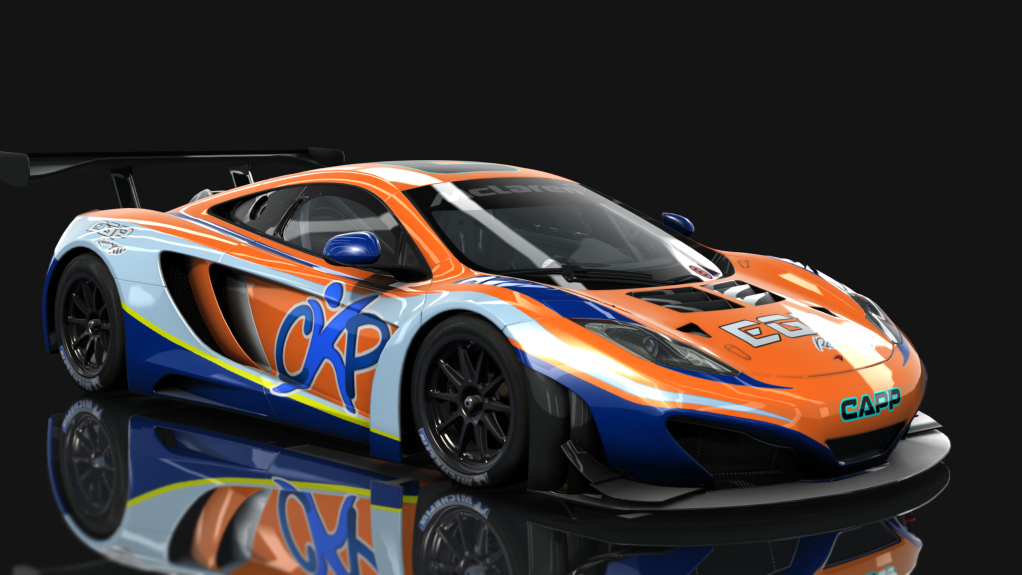 McLaren MP4-12C GT3, skin GT3 MCLAREN