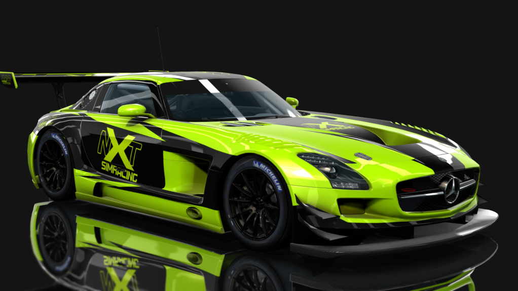 Mercedes SLS AMG GT3, skin NXT SLS