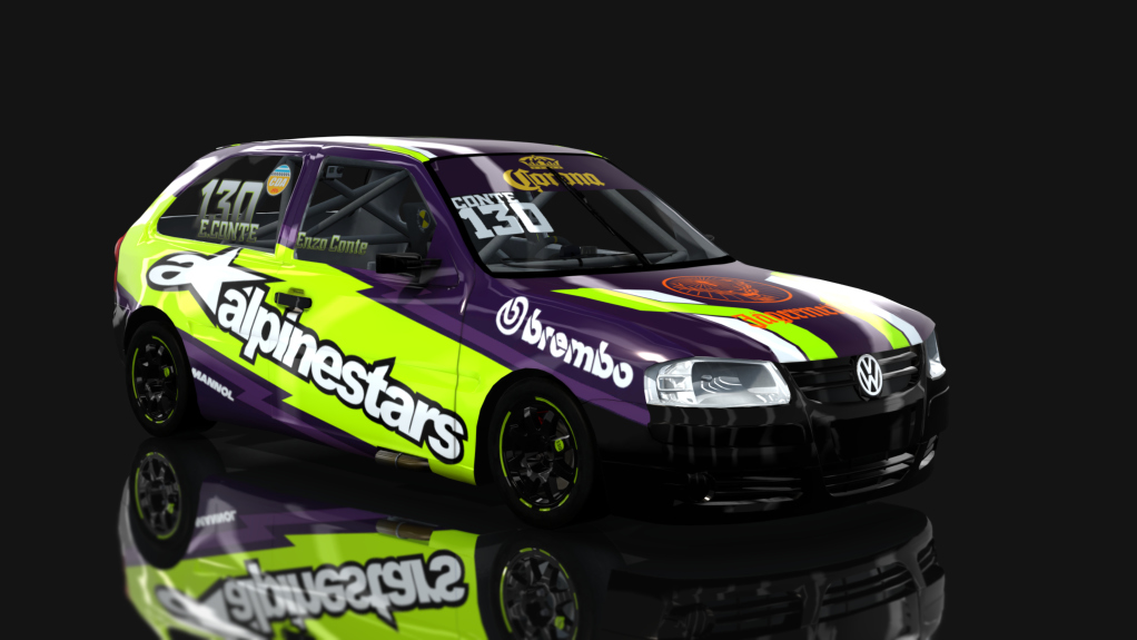Copa Gol Volkwsagen del Sudeste - G4, skin Skin gol g4 enzo