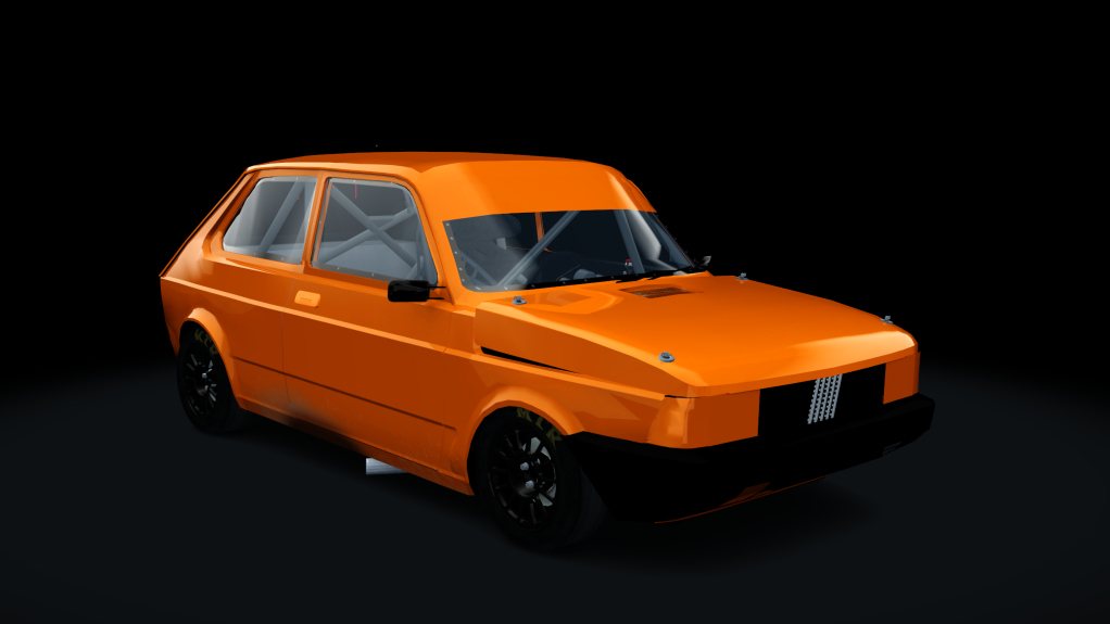 Fiat 147 by RPM, skin 147_naranja