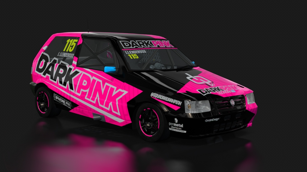 ASM - Fiat Uno Fire - Interliga Pro Racing, skin 115 - Ivan Llenderoso