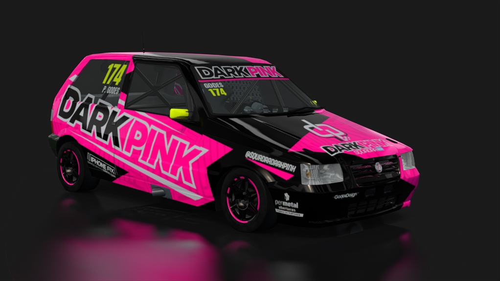 ASM - Fiat Uno Fire - Interliga Pro Racing, skin 174 - Pablo Godes