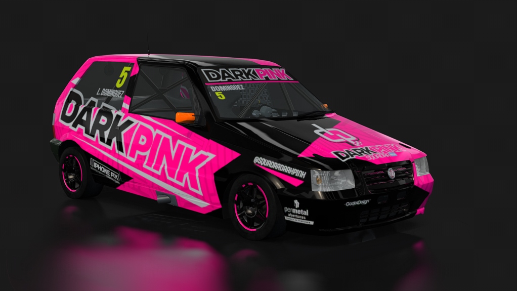 ASM - Fiat Uno Fire - Interliga Pro Racing, skin 44 - Lautaro Dominguez
