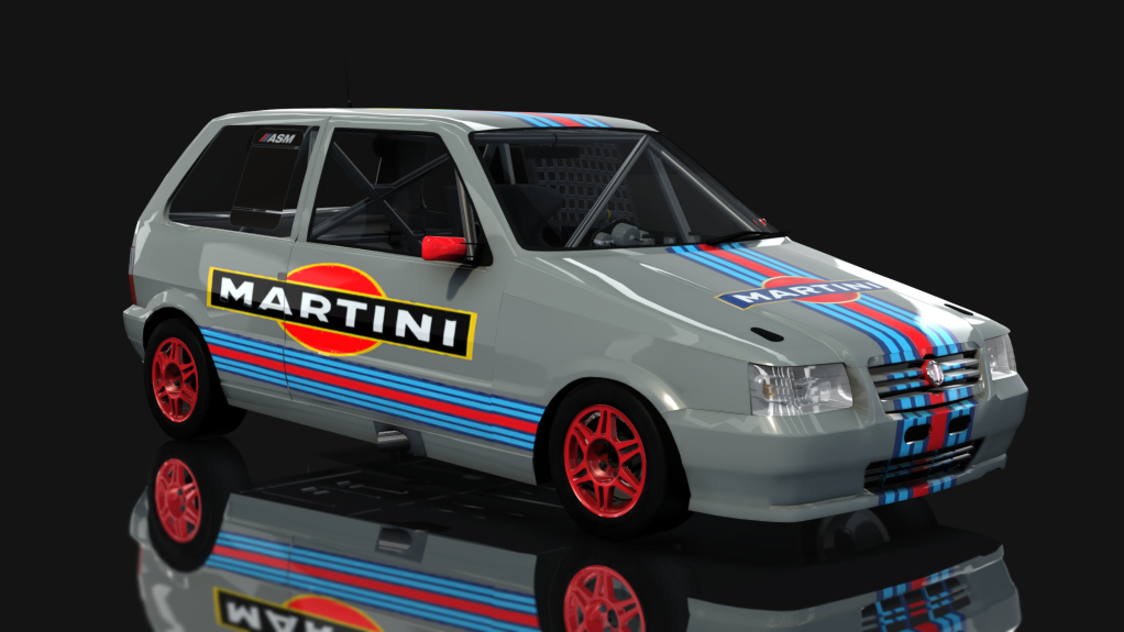 ASM - Fiat Uno Fire - Interliga Pro Racing, skin David_Asilvera