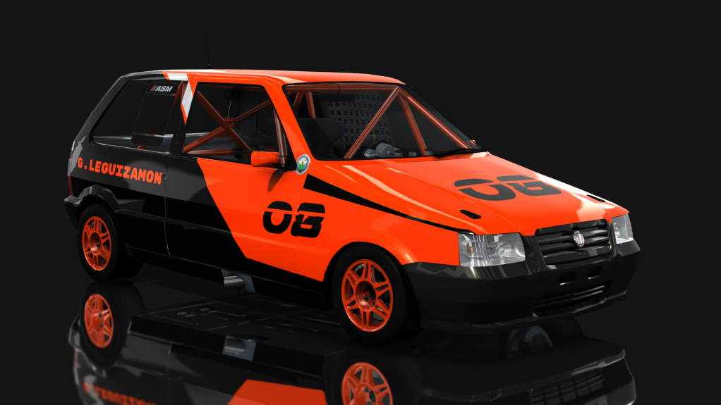 ASM - Fiat Uno Fire - Interliga Pro Racing, skin Gonzalo_Leguizamon