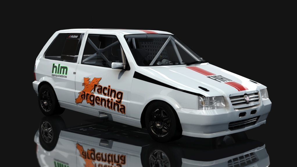ASM - Fiat Uno Fire - Interliga Pro Racing, skin Horacio Mujica