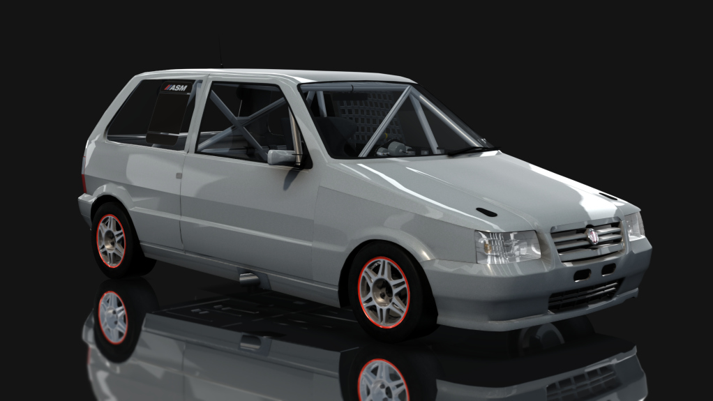ASM - Fiat Uno Fire - Interliga Pro Racing, skin Jail Oliver