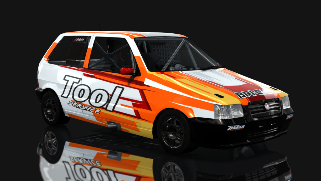 ASM - Fiat Uno Fire - Interliga Pro Racing, skin Juan Depierre