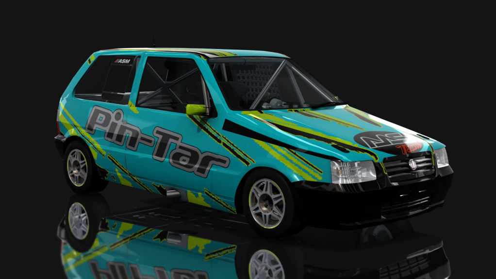 ASM - Fiat Uno Fire - Interliga Pro Racing, skin Juan_Clerico