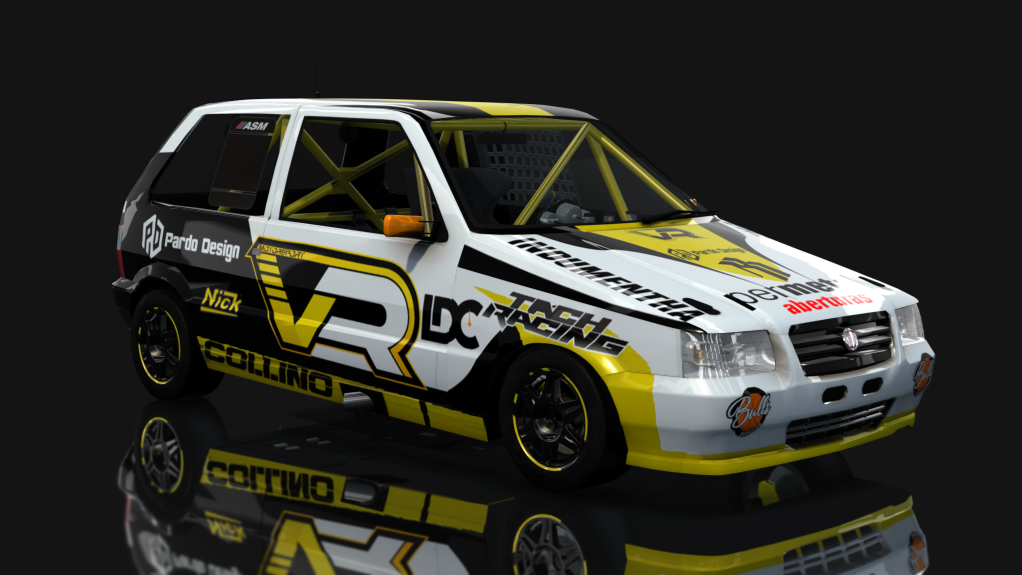 ASM - Fiat Uno Fire - Interliga Pro Racing, skin Lautaro Dominguez1