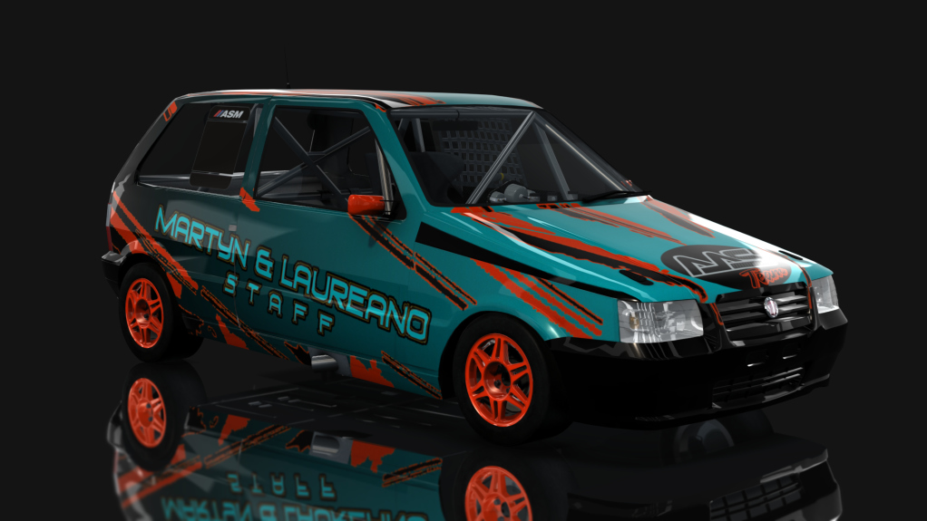 ASM - Fiat Uno Fire - Interliga Pro Racing, skin Martin_Criado