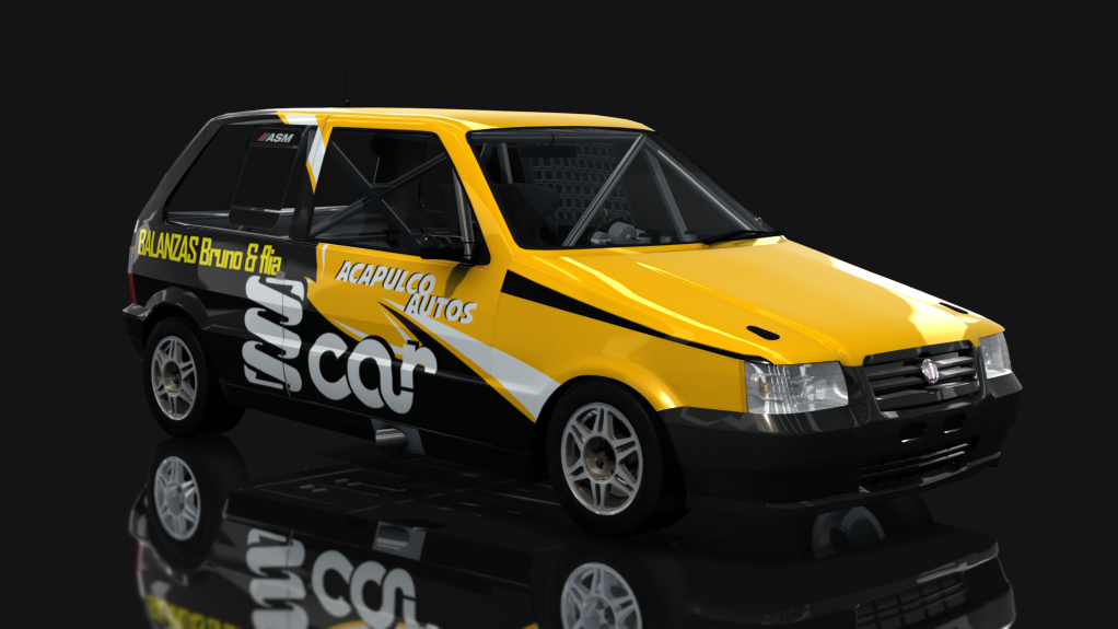 ASM - Fiat Uno Fire - Interliga Pro Racing, skin ZEXTRA1