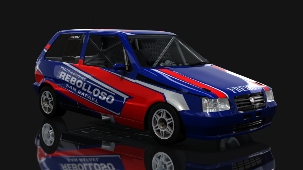ASM - Fiat Uno Fire - Interliga Pro Racing, skin ZEXTRA5