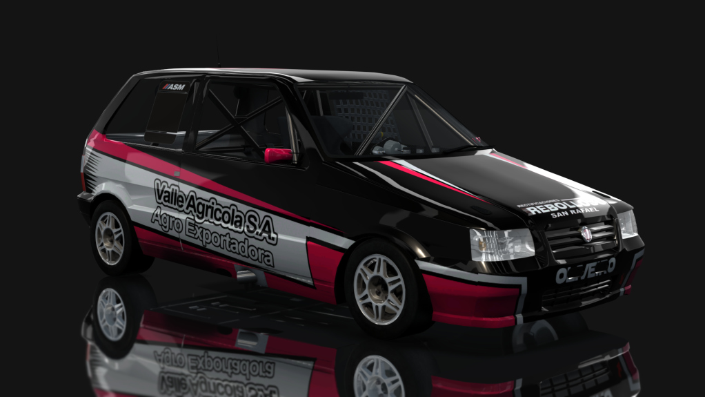 ASM - Fiat Uno Fire - Interliga Pro Racing, skin ZEXTRA6