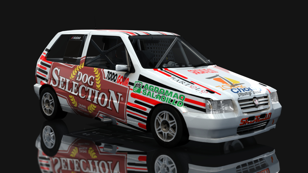 ASM - Fiat Uno Fire - Interliga Pro Racing, skin ZEXTRA7