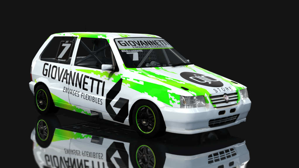 ASM - Fiat Uno Fire - Interliga Pro Racing, skin giov