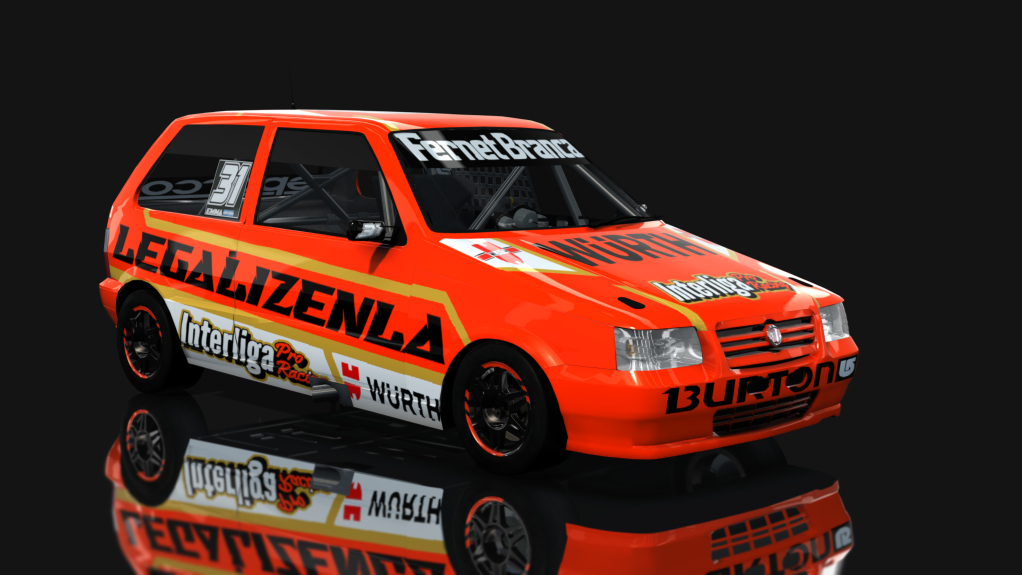 TP 1.4 - Fiat Uno Fire - Zonal Cuyano, skin #31 Emmanuel Castrogiovanni