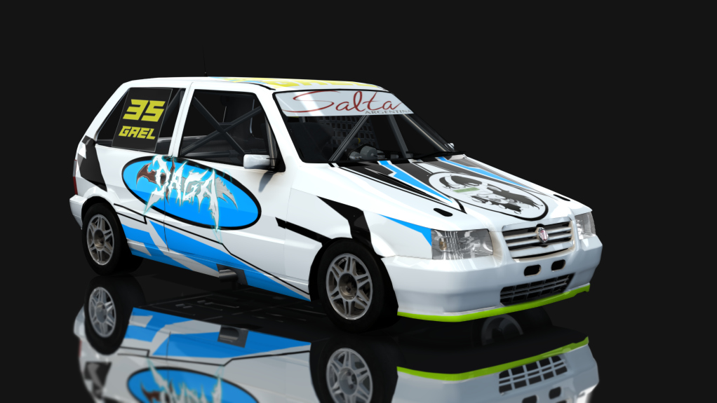 TP 1.4 - Fiat Uno Fire - Zonal Cuyano, skin #35 Gael Rohrberg