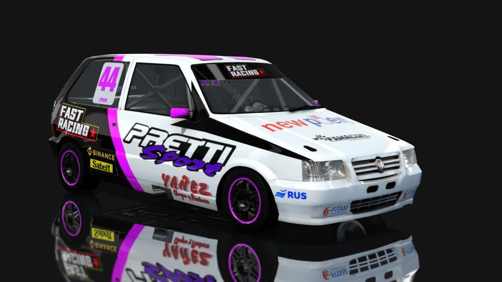 TP 1.4 - Fiat Uno Fire - Zonal Cuyano, skin #44 Juan Pretti