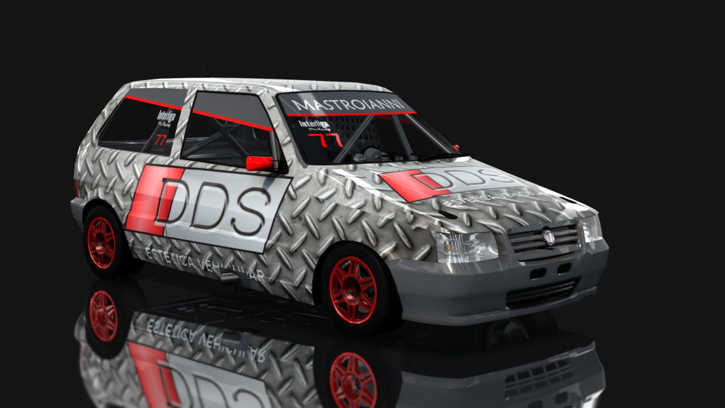 TP 1.4 - Fiat Uno Fire - Zonal Cuyano, skin #77 Seba Mastroianni