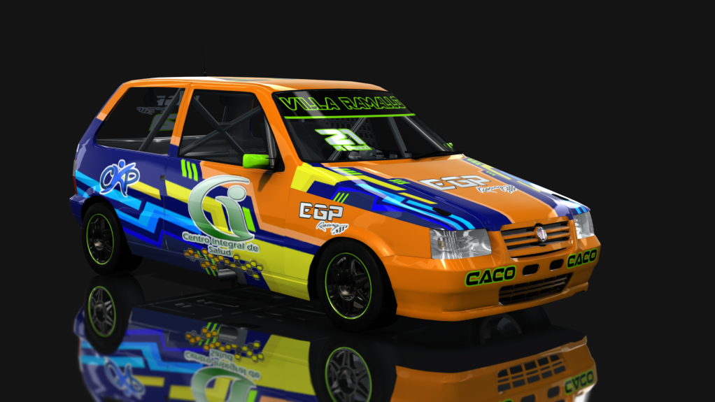 TP 1.4 - Fiat Uno Fire - Zonal Cuyano, skin 1.4 Franco Pozzi